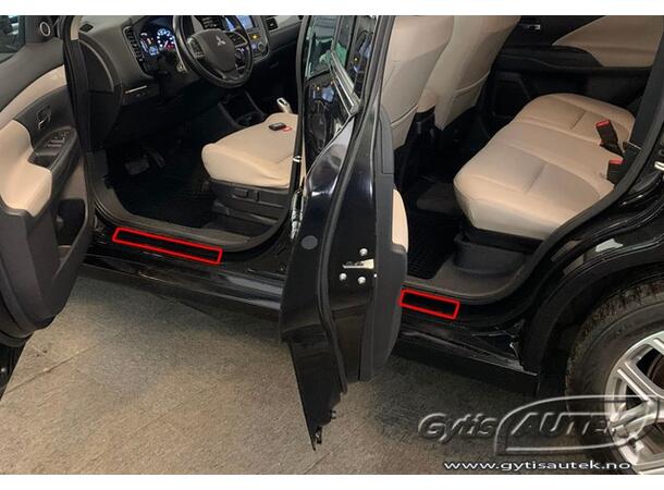 PPF folie | Mitsubishi Outlander 2013-2021 | Dørterskel|gytisautek.no