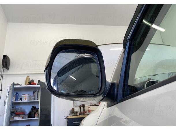Regnavvisare för backspeglar. Plast VW Amarok 2017-2020 