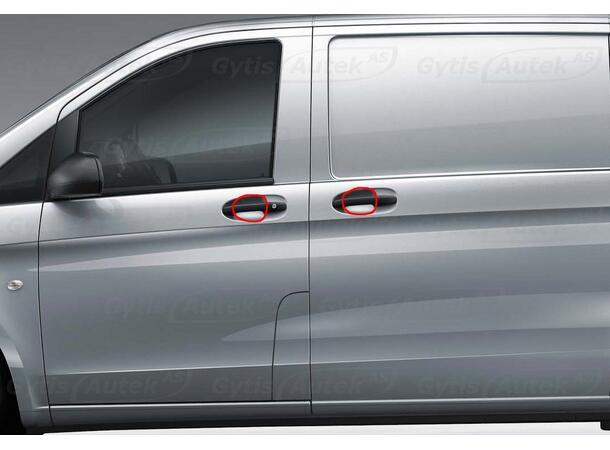 PPF folie | MB Vito W447 2015-> | Dørhåndtak | gytisautek.no