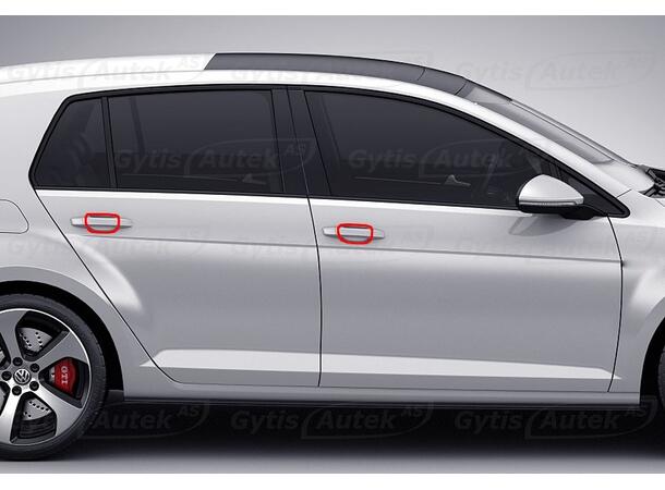 Dörrhandtagsskydd - Folie | VW e-Golf 2014-2020 | gytek.se