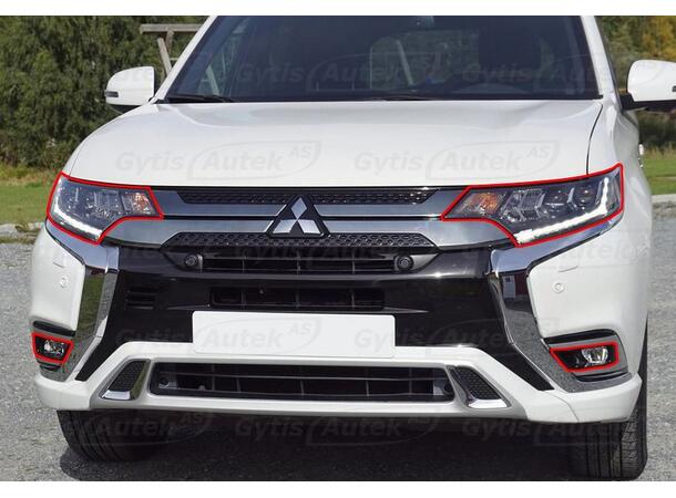 Lyktskydd - Folie | Mitsubishi Outlander 2013-2021 | gytek.se