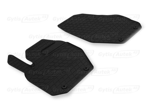 Bilmattor. Fram. Gummi Volvo XC60 2007-2017 